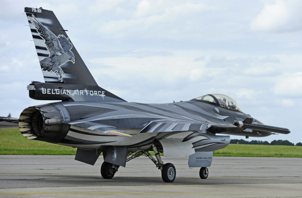 F-16 FA-101 of the Belgian Air Force
